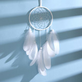 Wall Dreamcatcher Led Handmade Feather Dream Catcher Braided Wind Chimes Art For room decoration Hanging home decor Decoration