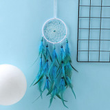 Wall Dreamcatcher Led Handmade Feather Dream Catcher Braided Wind Chimes Art For room decoration Hanging home decor Decoration