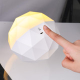 Jookyo® Night Light Diamond Ambient Touch Sensor Night Lamp With Touch Control Stepless Dimming USB Charging