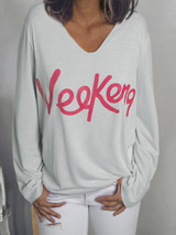 White Casual Long Sleeve Shirts & Tops
