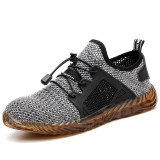 Indestructible Ryder Shoes Men and Women Steel Toe Air Safety Boots Puncture-Proof Work Sneakers Breathable Shoes