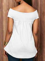 Off Shoulder Sexy T-Shirt