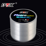 FTK 120m Fishing Line 7.15LB-45LB with Fluorocarbon Coating