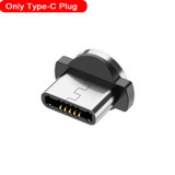 USLION Magnetic USB Cable Fast Charging USB Type C Cable Magnet Charger Data Charge Micro USB Cable Mobile Phone Cable USB Cord