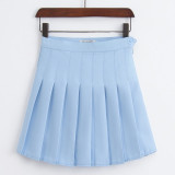 Fashion Summer high waist pleated Mini Skirts Short Under it