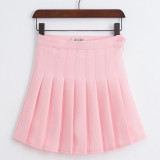 Fashion Summer high waist pleated Mini Skirts Short Under it
