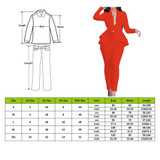 Blazers Pant Two Piece Set