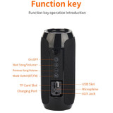 Portable USB Wireless Bluetooth Speaker 3D Stereo Sound System Surround Sound Bar