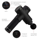 High frequency massage gun, muscle relaxation, body relaxation, electric massager