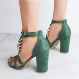Women Buckle Sexy Fashion High Heel Sandals