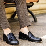 Fashion Men's' Slip-On Loafer Leather Shoes