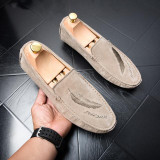 Men’s Fashion Slip On Loafer Suede Shoes