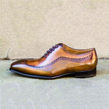 Fashion Men‘s Lace-Up Dress Leather Shoes