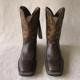 Classic Men's Handmade Colorblock Western Boots