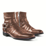 Fashion Men's Zipper Ankle Boots