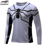 Men Compression  Base Layer Long Sleeve shirt Thermal Under Top Fitness