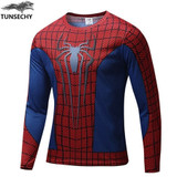Men Compression  Base Layer Long Sleeve shirt Thermal Under Top Fitness