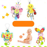 Pudcoco Kid Baby Crib Cot Pram Hanging Rattles Stroller&Car Seat Toy Activity Soft Ringing Bell Toys Developing Pushchair Toy