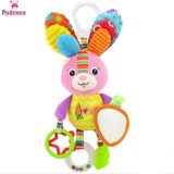 Pudcoco Kid Baby Crib Cot Pram Hanging Rattles Stroller&Car Seat Toy Activity Soft Ringing Bell Toys Developing Pushchair Toy