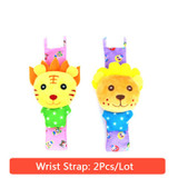 Baby Toy Baby Rattles Toys Animal Socks Wrist Strap With Rattle Baby Foot Socks Bug Wrist Strap Mobile Kids Toys for Children