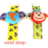 Baby Toy Baby Rattles Toys Animal Socks Wrist Strap With Rattle Baby Foot Socks Bug Wrist Strap Mobile Kids Toys for Children