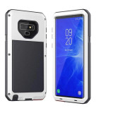 Luxury Doom Armor Dirt Shock Metal Aluminum Phone Case For Samsung + Strap