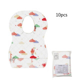 BibToGo - Spill Proof Disposable Baby Bibs (10pcs Pack) BibToGo - Spill Proof Disposable Baby Bibs (10pcs Pack)