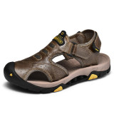 Casual New Genuine Leather Beach Sandals Summer Shoes