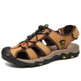 Casual New Genuine Leather Beach Sandals Summer Shoes