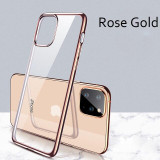 2020 Luxury Ultra Thin Transparent Plating Phone Cases For iPhone 11/Pro/Max X XR XS MAX 8 7 6S 6/Plus