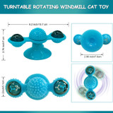 Interactive Windmill Cat Toy