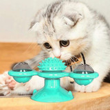 Interactive Windmill Cat Toy