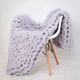 Handmade Chunky Knit Blanket