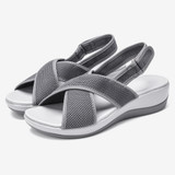 LOSTISY Peep Toe Casual Slingback Sport Sandals