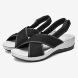 LOSTISY Peep Toe Casual Slingback Sport Sandals