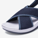 LOSTISY Peep Toe Casual Slingback Sport Sandals