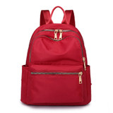 Vento Marea Women Black  Backpack 2019 Nylon Travel Shoulder Bag Soft School Bag For Teenage Girls Solid Color
