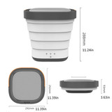 BucketWash - Turbo Folding Washing Machine Bucket