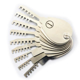 Comb Picks Set Lock Picking Used Locksmith Tools Lock Quick Opener