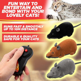 Wireless Remote-Controlled Toy Mouse