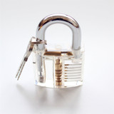 9piece Pick Lock Tool Locksmith Tool Door Lock Opener Lock Picks With Transparent Padlock