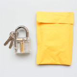 9piece Pick Lock Tool Locksmith Tool Door Lock Opener Lock Picks With Transparent Padlock
