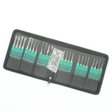 Lock Pick Hook 24pcs Opener Pick Tools Set Kit Locksmith Picking with Wrench Tools