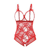 Women Plus Size Sexy Lingerie Hot Erotic Lace Babydolls Dress Porno Costumes Nightgown Lenceria