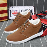 Men's Plus Velvet Cotton Shoes Warm Thick Casual Snow Boots