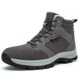 Snow boots men's winter plus velvet shoes warm shoes outdoor non-slip wear-resistant autumn cotton shoes men
