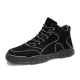 Martin boots men's winter new trend high to help outdoor warming work boots men's British wind wild casual boots