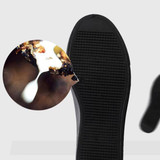Men's winter leather shoes new plus velvet trend shoes