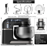 Lil partner Stand Mixer, 1000W Professional Electric Kitchen Mixer Food Mixer