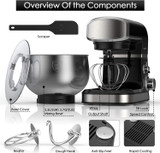 Lil partner Stand Mixer, 1000W Professional Electric Kitchen Mixer Food Mixer